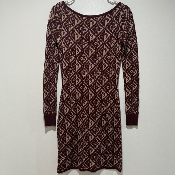 New Marine Serre Moon Diamond Jacquard Mini Dress Small S Celestial Fall Iconic - Picture 8 of 12